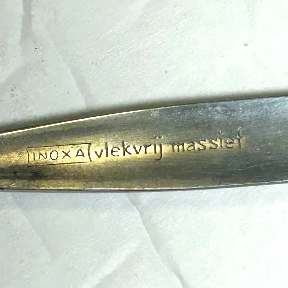 Vintage MCM Cultura Swedish Stainless Steel Serving Dish W/Bowl and Spoon‎ NIP